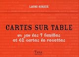 Revue Editions Tana  / Cartes sur table : Un jeu des 7 familles et 42 cartes de recettes