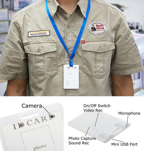 519yfOhMPyL. SL500  MINI DVR ID CARD CAM (THIN SIZE) brand new