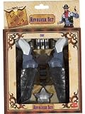 Wild West Revolver Set - Fancy Dress Costume Accessories for Wild West Parties