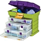 Creative Options 16-1/2-Inch by 11-3/4-Inch by 15-Inch Grab and Go 3-by Rack System, Vineyard