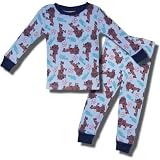 Scooby-Doo 2 piece Blue Thermal Knit Pajamas for Boys