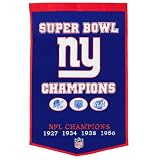 Winning Streak Sports New York Giants Team Dynasty Banner