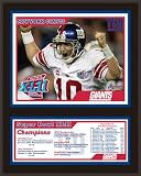 Mounted Memories New York Giants Super Bowl XLII Champions Plaque