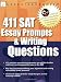 411 SAT Essay Prompts & Writing Questions