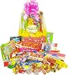 Floral Retro Candy Gift Basket