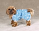 Dog Pajamas - Winter Snowflake Blue Fleece Dog Pajamas - X-Large (XL)