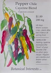 Chili Pepper Cayenne Blend Heirloom