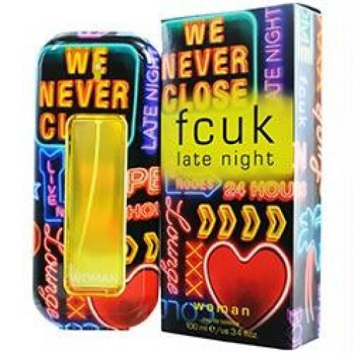 Fcuk Late Night By French Connection Edt Spray/FN230590/3.4 oz/women/