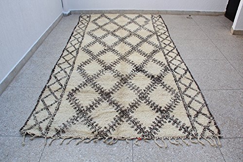 Beni Ourain Rug with fringe