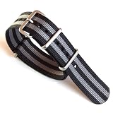 Watch Strap for G10 NATO watch, Classic Bond, 20mm