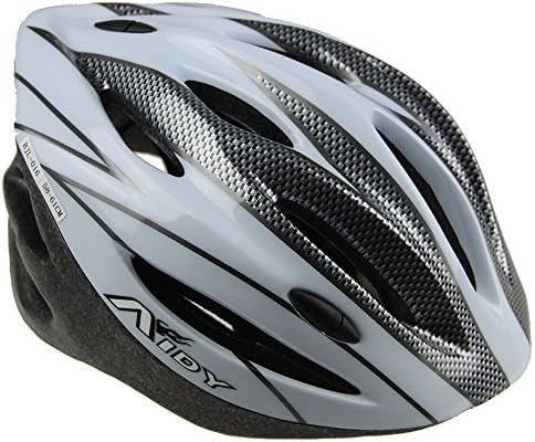 Aidy Size L White Unisex Adult Men Women Adjustable Multi Sport Road Mountain Bicycle Cycling Bike Helmet
