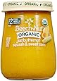 Beech-Nut Just Organic Stage 2 Purees - Just Butternut Squash & Sweet Corn - 4.25 Oz - 10 pk