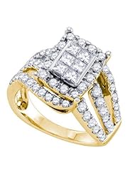1.0CTW DIAMOND INVISIBLE RING