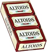 Altoids Curiously Strong Mints Cinnamon 176-Ounce Tins Pack of 12