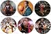 Set of 6 DWYANE WADE Pinback Buttons 1.25