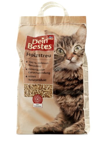 Dein Bestes  Katze Holzstreu, 1er Pack (1 x 10 l)