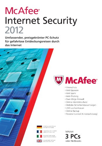 McAfee Internet Security 2012 – 3 User