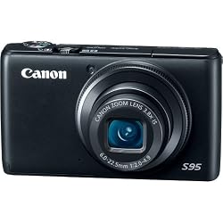 Canon PowerShot S95 10 MP Digital Camera with 3.8x Wide Angle Optical Image Stabilized Zoom and 3.0-Inch LCD