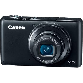 Canon PowerShot S95 10 MP Digital Camera with 3.8x Wide Angle Optical Image Stabilized Zoom and 3.0-Inch LCD