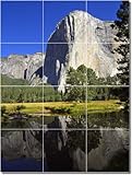 Lakes Rivers Photo Custom Tile Mural 6 | 24x32 using (12) 8x8 tiles