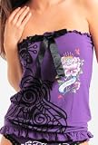  : ED HARDY #3006 BF BEYONCE FLOWER TEASE TUBE TOP