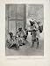 Sudan Southern Dinka Hut Lao Dinkas Africa Old Print
