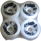 Arbor 4-Set Street Series Skateboard Wheels - White