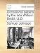 Occasional Papers by the Late William Dodd, LLD.