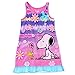 Peanuts Snoopy Girls Pink Poly Nightgown Pajamas