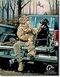 DUCKS UNLIMITED - Forever Friends Metal Tin Sign 12.5W x 16"H