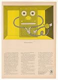 1969 Bell Telephone Labs Electronic Switching System Print Ad