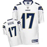 Reebok San Diego Chargers Philip Rivers Authentic White Jersey Size 50