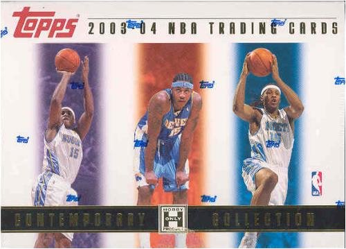 2003 04 Topps Contemporary Collection Basketball Unopened Hobby Box
