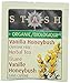 Stash Tea Organic Vanilla Honeybush Herbal Tea 100 Count Tea Bags in Foil (Packaging May Vary) Individual Herbal Tea Bags for Use in Teapots Mugs or Cups, Brew Hot Tea or Iced Tea