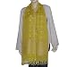 Womens Silk Scarf in Chiffon Fabric Gift for Her 22 x 72 inches (srfch035)