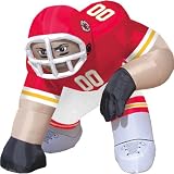 Kansas City Chiefs Bubba Inflatable Lawn Decoration