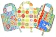 S.H.O.P. Totes Reusable Grocery Bags: "Flower Power" by Lori Siebert