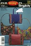 Simplicity It's so Easy Bags Pocketbook Sewing Pattern # 4729