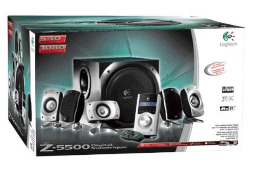 Logitech Z-5500  505 W RMS 5.1 THX HiFi Lautsprecher Surround-System