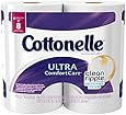Cottonelle Ultra Comfort Care Toilet Paper, Double Roll Economy Plus Pack, 32 Count