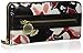 Anne Klein One To Watch Zip Around SM Wallet, Sorbet Pink Multi/Black, One Size
