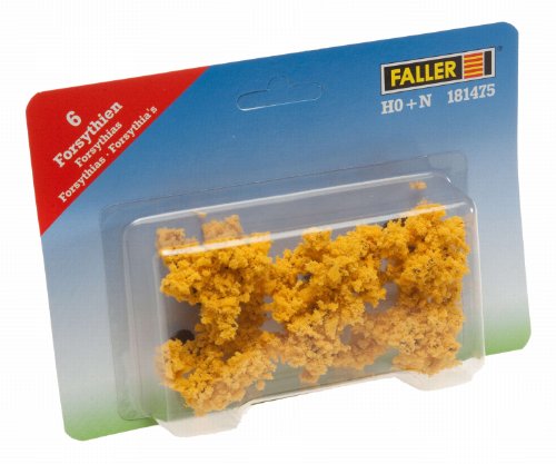 181475 - Faller - Forsythien, gelbbl&uuml;hend ca.4 cm (6 Stc.)