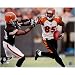 Chad Johnson Autographed Stiff Arm 16X20 Photograph Sports Football