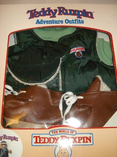Worlds Of Wonder Teddy Ruxpin Adventure Outfits / Hiking