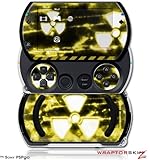 PSPgo Skin and Screen Protector Kit - Radioactive Yellow fits Sony PSP go