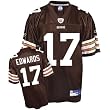 Braylon Edwards #17 Cleveland Browns Youth NFL Replica Player Jersey (Team Color)