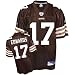 Braylon Edwards #17 Cleveland Browns Youth NFL Replica Player Jersey (Team Color) (X-Large)