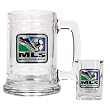 MLS Soccer Glass Tankard and Square Shot Glass Set - Primary Team Logo MAJOR-LEAGUE-SOCCER Soccer