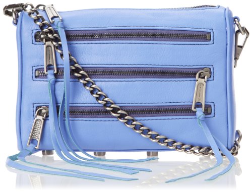 Rebecca Minkoff Mini 5-Zip Convertible Cross-Body Handbag
