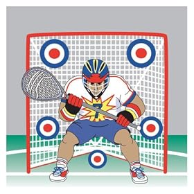 Garage Door Sports Single Door Lacrosse Target
